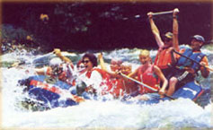 whitewater rafting